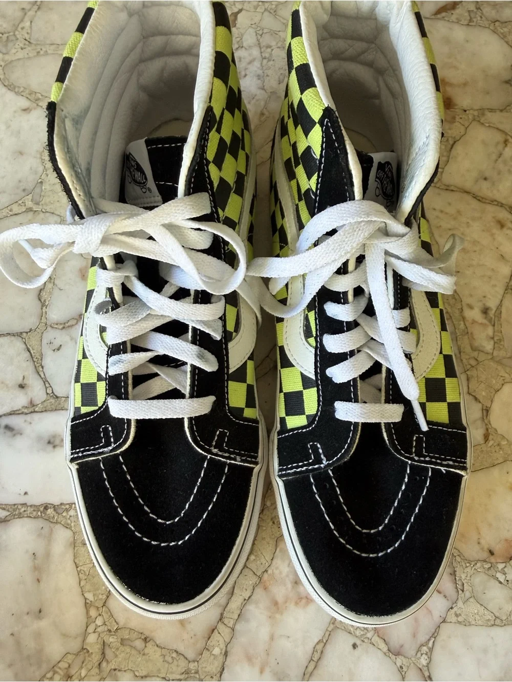 Vans Sk8-Hi BMX Checkerboard Sneakers